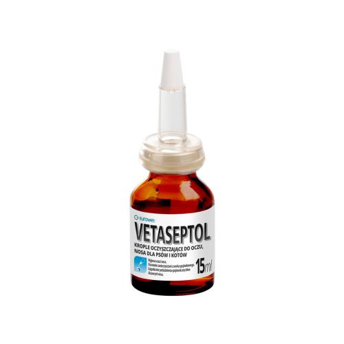 Vetaseptol očné a nosové kvapky 15 ml Eurowet Vetaseptol krople do oczu i nosa 15 ml Eurowet-2.jpg
