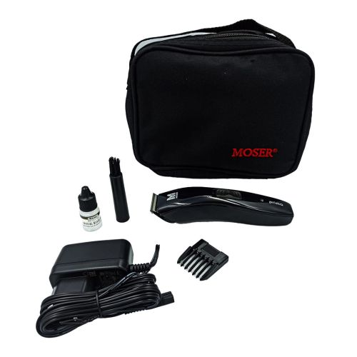 Akumulátorový strojček na konečnú úpravu Moser Prima Maszynka bezprzewodowa wykończeniowa Moser Prima-3.jpg